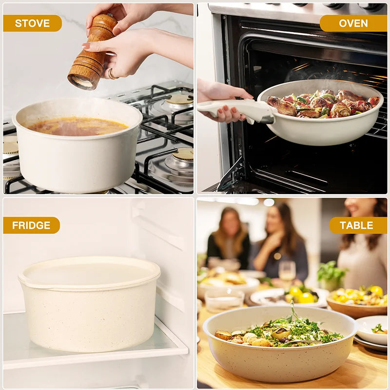 21 Piece Pots and Pans Set