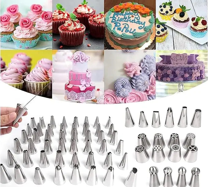 359PCs Cake Decorating Baking Supplies Kit,