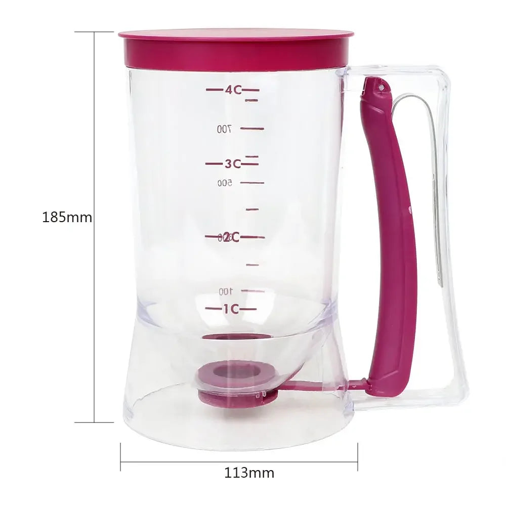 Batter Dispenser For Cupcakes Cookie Cake Muffins Measuring Cup