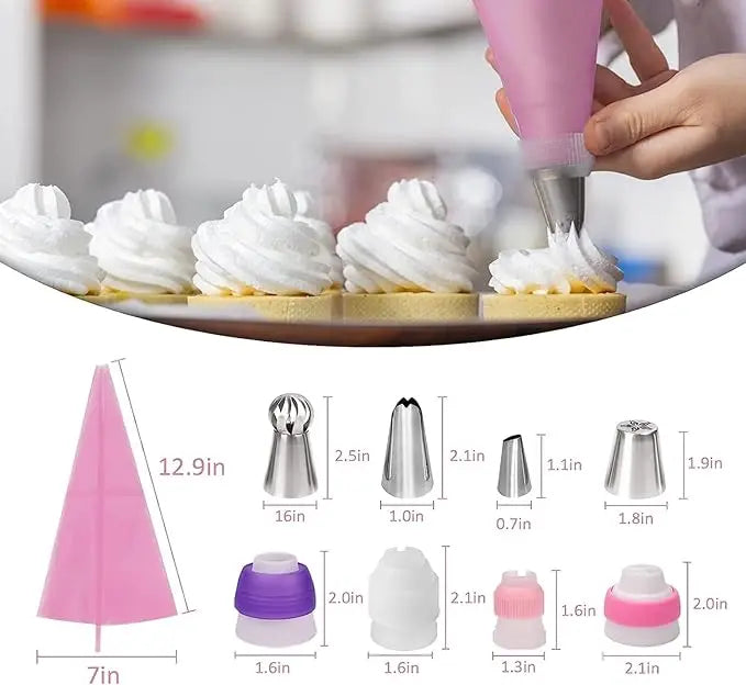 359PCs Cake Decorating Baking Supplies Kit,