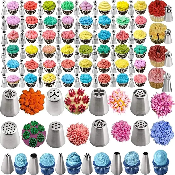 359PCs Cake Decorating Baking Supplies Kit,