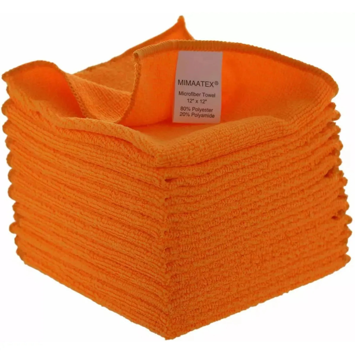 12 packs of microfiber cleaning cloth "lint-free