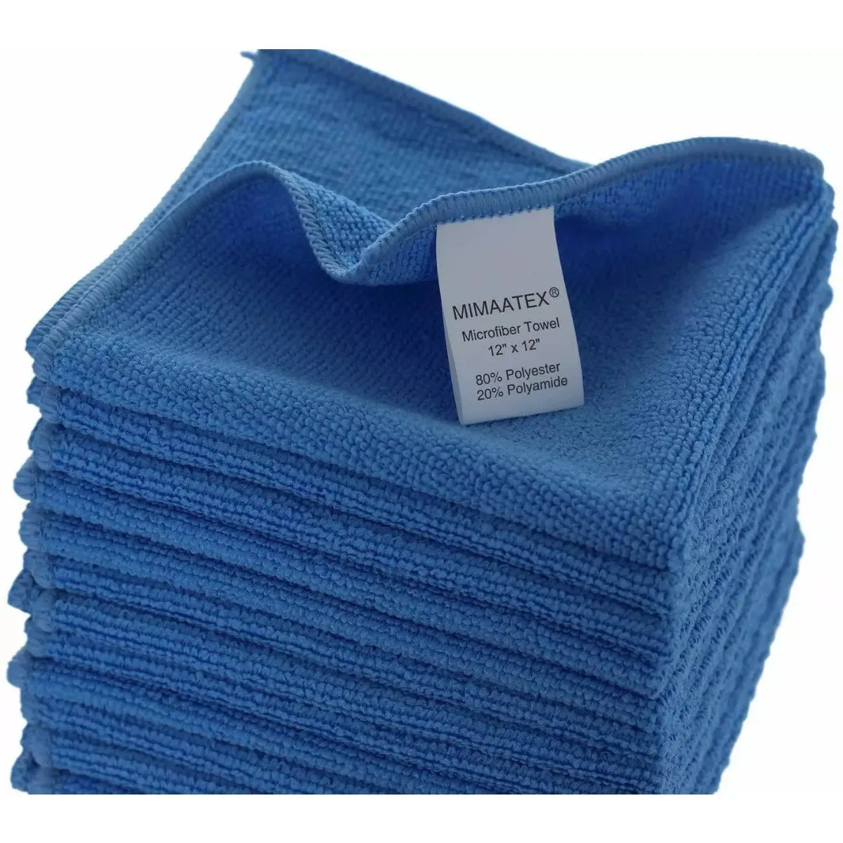 12 packs of microfiber cleaning cloth "lint-free