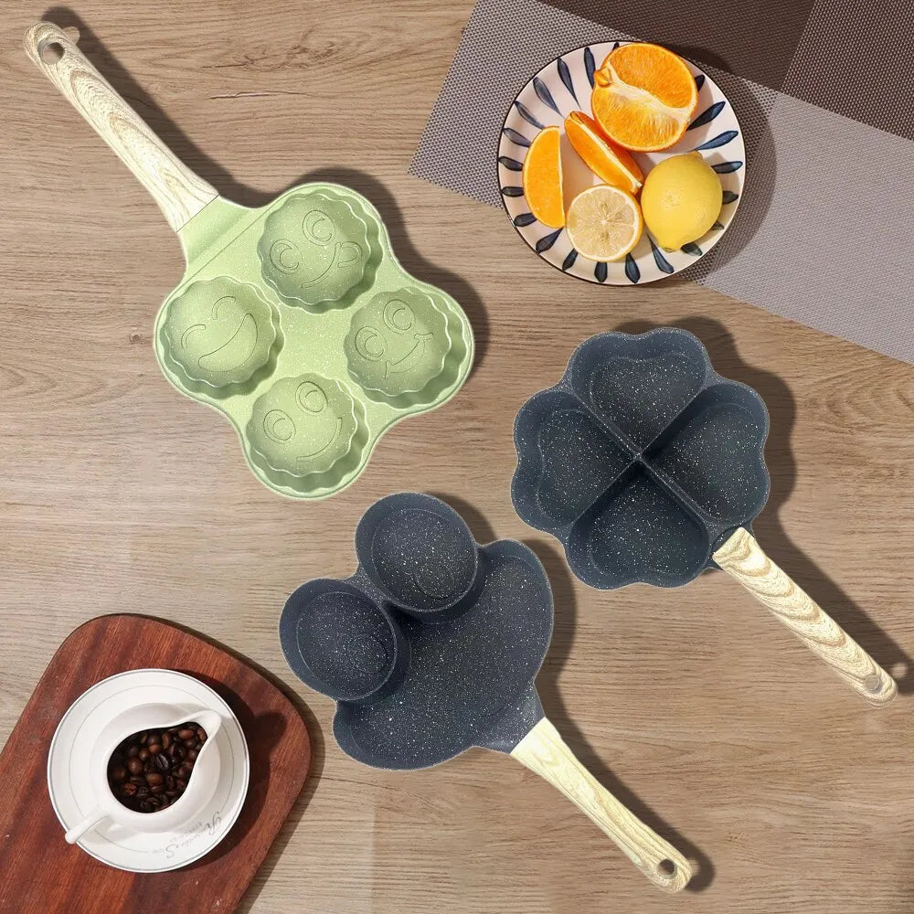 1PC Home Creative Porous Frying Pan