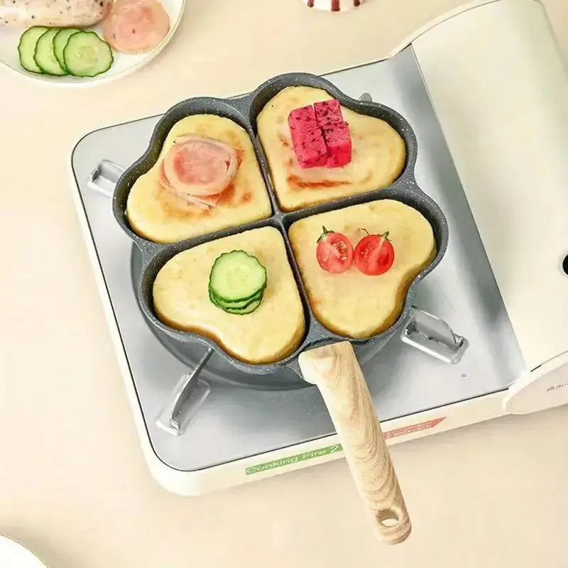 1PC Home Creative Porous Frying Pan