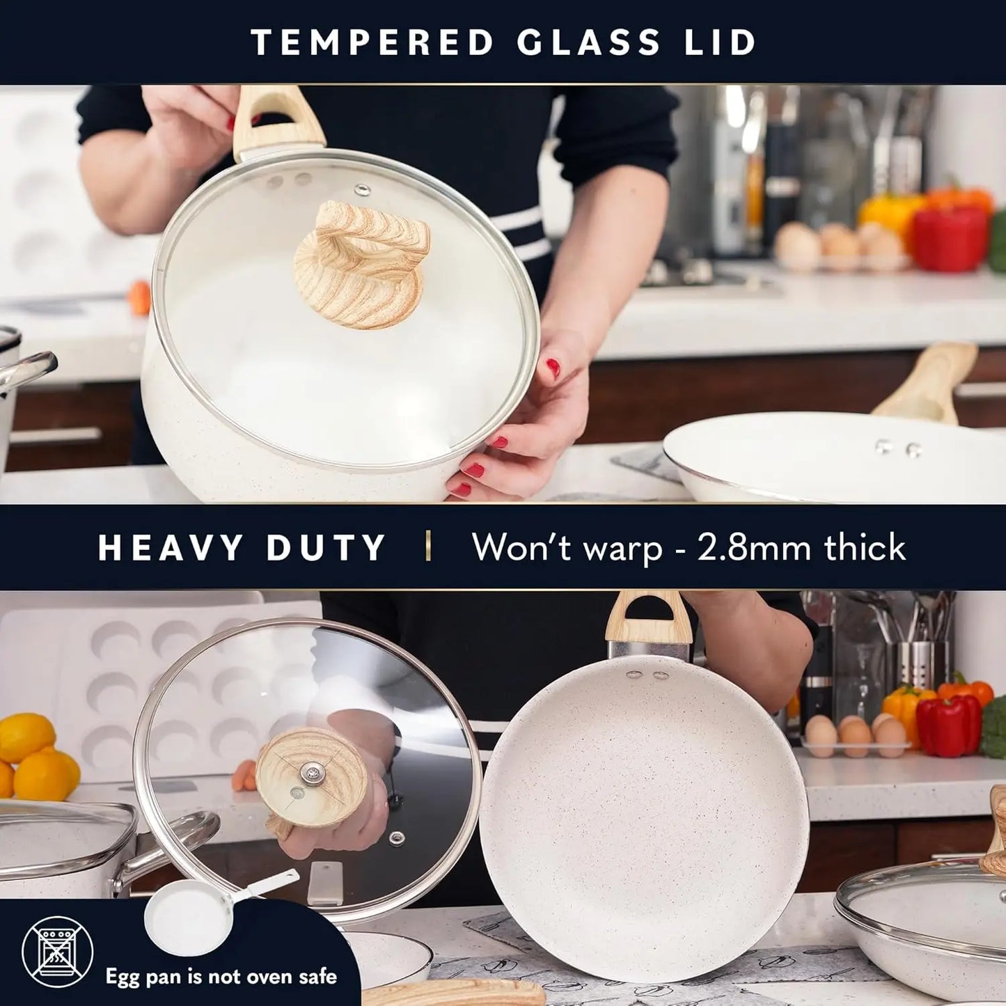 23 Pcs Pots and Pans Set