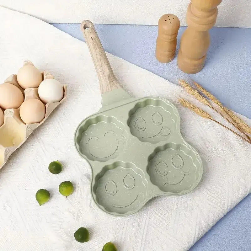 1PC Home Creative Porous Frying Pan